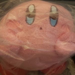NWT Fluffy Kirby Large